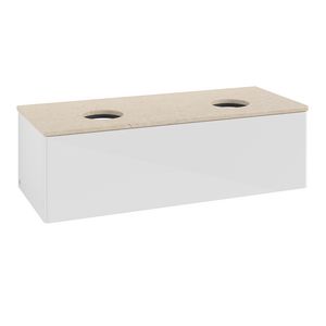 Wastafelonderkast Antao 1200x360x500mm G.White.L K35013GF