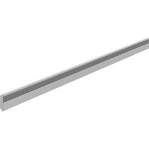Wandrail 2400mm afdekplaat antraciet horiz montage PLUS