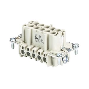 Contactblok binnenwerk STekerdeel 10p schroef VVE=10