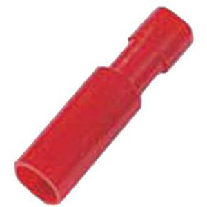 Voll. geisoleerd rondsteekhuls 0,5-1mm² steker 4mm VVE=100