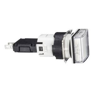 Signaallamp Vierkant IP65 LED 24V Connector Kleurloos