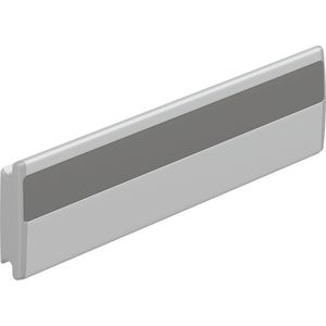 Wandrail 600mm afdekplaat antraciet horiz montage PLUS