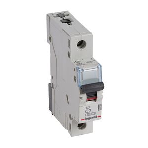 Installatieautomaat MCB TX3 1-polig C-karakteristiek 2A 6000A
