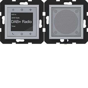 Radio touch DAB+ met luidspreker A.x/C.x titaan