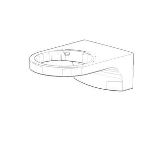Houder glashouders, zeepschalotiondis 37x65x93mm chr