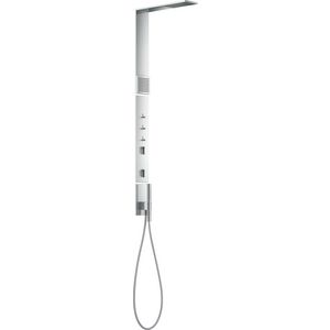 AXOR ShowerComposition Douchepaneel met thermostaat hoofddouche 110/220 1 straalsoort en schouderdouche chroom