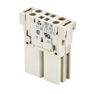 Contactblok Moduleinsert FLE BUF 4 2,5 40 AG VVE=10