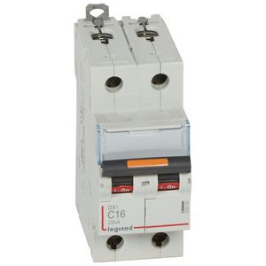 Installatieautomaat 2-polig C-karakteristiek 16A 25kA DX³ DIN