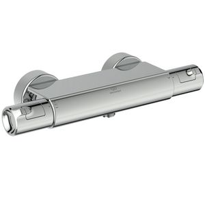 Douchethermostaat CERATHERM T50 chroom cool body 150mm incl. wrapover shelf + s-koppeling