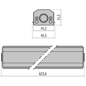 Voedingsbox DALI IN / OUT L500