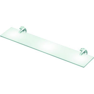 Planchet 60x138mm chroom matglas incl. bevestiging