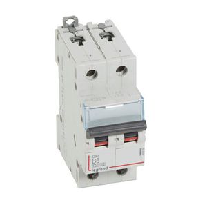 Installatieautomaat MCB DX³ 2-polig B-karakteristiek 6A 10000A