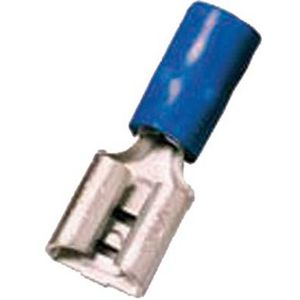 Geisoleerd vl.st.huls 1,5-2,5mm² 6,3 x 0,8 VVE=100