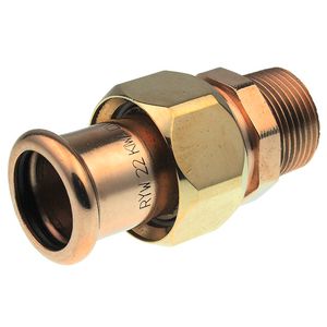 3-del. koppeling XPress CU 18x1/2" bt. vlakd. 6331G VVE=5