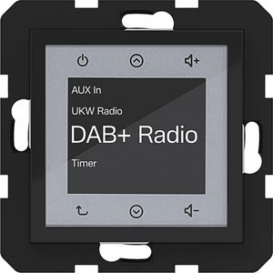 Radio touch DAB+ A.x/C.x nachtzwart glanzend