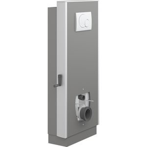 Toiletsysteem vloer handm+zwengel SELECT TL1 antraciet