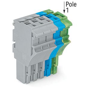 1-draads FE steker 4mm² 2022-105/000-038 VVE=50