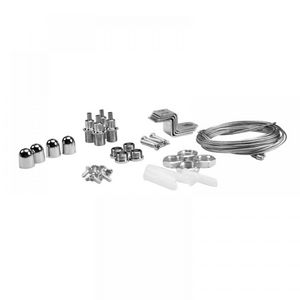 Ophangkabelset voor LED paneel 4 kabels max. 1,5mtr.