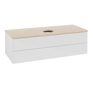 Wastafelonderkast Antao 1200x360x500mm G.White.L L21013GF