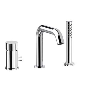 Badmengkraan opbouw+omsteller uittrekbare handdouche JO045CR