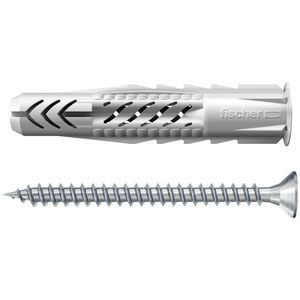 Universeelplug UX6x35 R S/20 kraag en schroef VVE=25