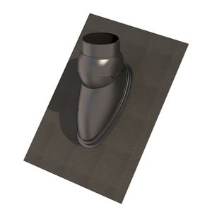Univ. pan Ubiflex UB 500x600mm 15-55° zwart 131 + schaal