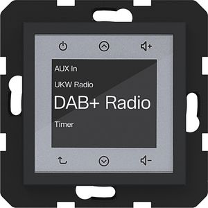 Radio touch DAB+ A.x/C.x nachtzwart mat