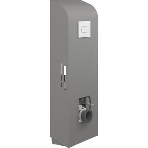 Toiletsteun wandpl. douchecloset handm+zwend. SELECT TL4 antraciet