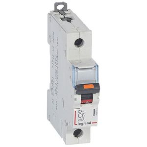 Installatieautomaat 1-polig C-karakteristiek 6A 25kA DX³ DIN