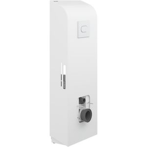 Toiletsteun wand plaat douchecloset handm+zwend. SELECT TL4 wit