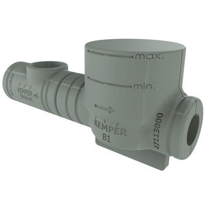 Isolatieschaal CLASSIC VAV-afsluiter-watermeter-combinaties