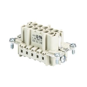 Contactblok insert Male BAS STC 10 69 VVE=10