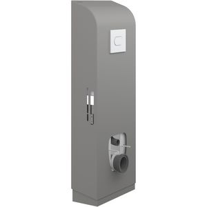 Toiletsteun vloerpl. douchecloset handm+zwend. SELECT TL4 antraciet