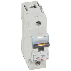 Installatieautomaat 1-polig D-karakteristiek 20A 25kA DX³ DIN