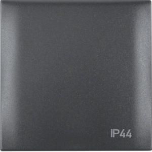 Afdekraam 1-v klapdeksel voor WCD berker Integro antraciet