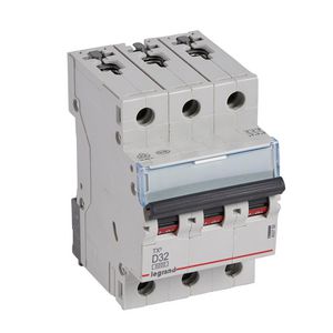 Installatieautomaat MCB TX3 3-polig D-karakteristiek 32A 6000A