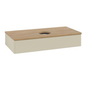 Wastafelonderkast Antao 1000x190x500mm S.Grey Matt Lacquer K09011HJ