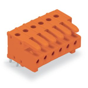 THT FE steker HA raster 3,81mm oranje 734-562 VVE=200