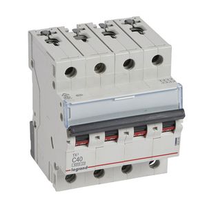Installatieautomaat MCB TX3 4-polig C-karakteristiek 40A 6000A