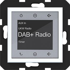 Radio touch DAB+ A.x/C.x lichtwit mat