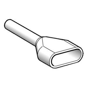 Draadbusjes Dubbel 2x0,5mm² Type Middel Wit NF VVE=1000