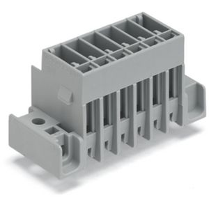 THT male steker Soldeerpen 1,0x1,0mm recht grijs VVE=100