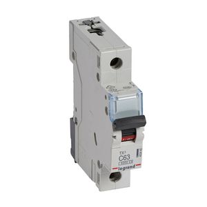 Installatieautomaat MCB TX3 1-polig C-karakteristiek 63A 6000A