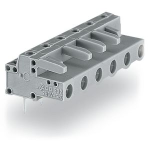 THT FE steker HA raster 7,5mm grijs 232-832 VVE=100