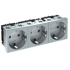 Contactdoos 3-vdg 0gr 250V 10/16A carbonaat 6120052