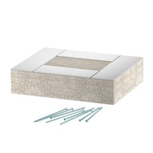 Eindstuk EI90 voor PLCD D090810 100x80 glasvezel grijs