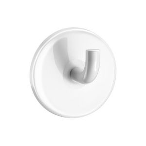 Kledinghaak enkel nylon wit 62x42mm