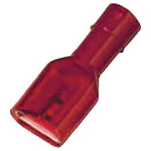 Voll. geisoleerd vlaksteekhuls 0,5-1mm²/2,8x0,5 VVE=100