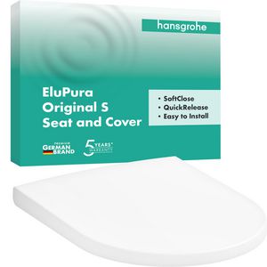 Closetzitting met deksel softclose quickrelease EluPura Original S