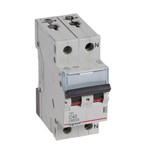 Installatieautomaat MCB TX3 1-polig + Nul C-karakteristiek 40A 6000A